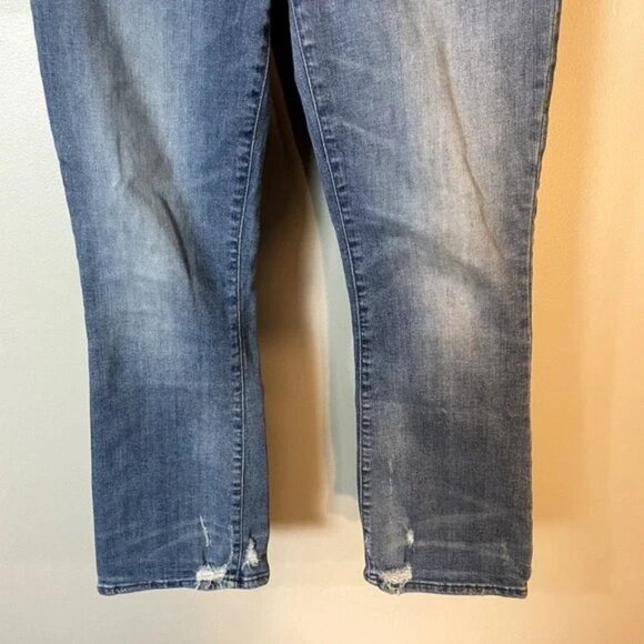 Madewell Cali Demi-Boot Jeans in Bess Wash: Button-Front Edition Size 25 - Picture 9 of 12